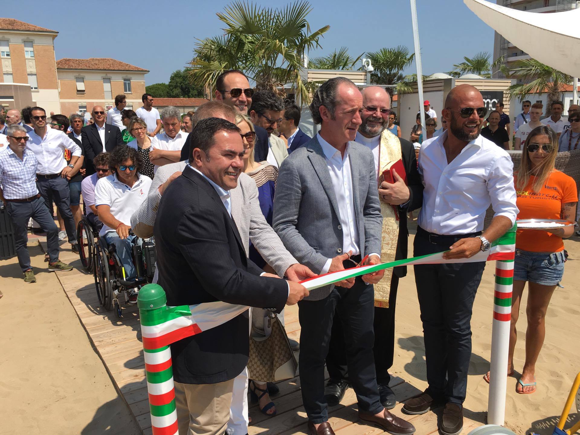 ZAIA A JESOLO INAUGURA NUOVA SPIAGGIA DI NEMO